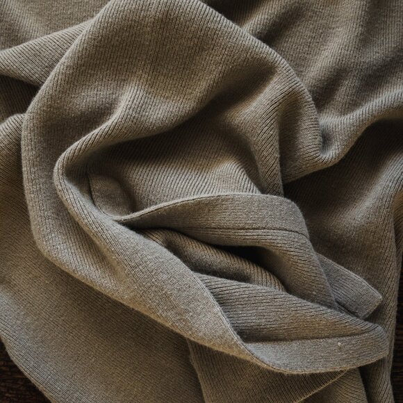 Sigrid Olsen Sport Silk & Wool Blend Vintage Knit Maxi Skirt - Picture 9 of 9